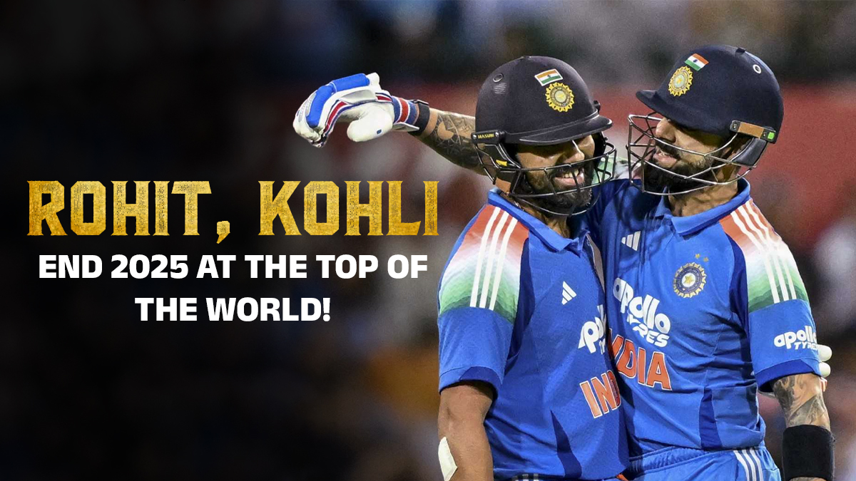 Rohit Sharma and Virat Kohli's ICC rankings: What were stalwarts' standings in ODIs in 2025 vs 2024?